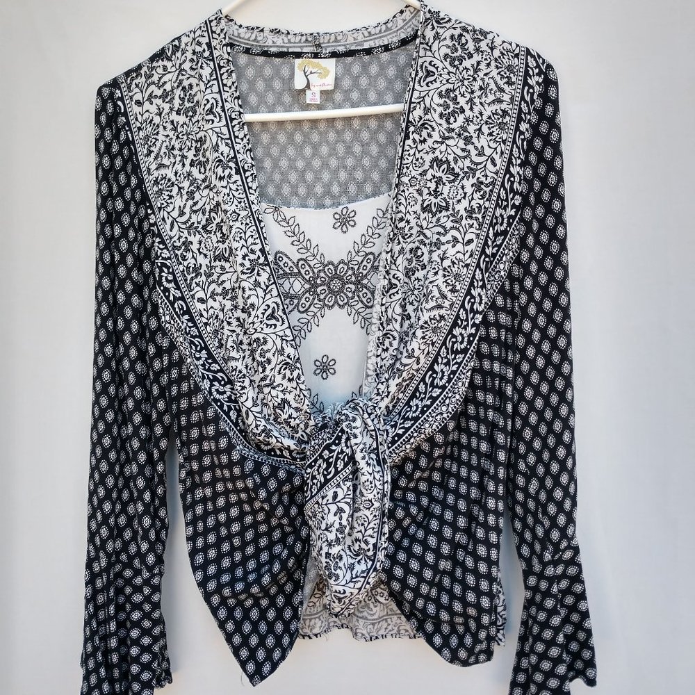 Long Sleeve Layered Shirt
